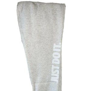 New Ivory Nike White Logo Print Joggers Sweatpants Sz 3Xl 2/2 Set